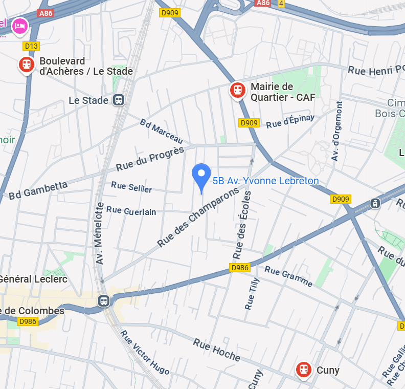 5b rue Yvonne lebreton 92700 colombes 5b rue Yvonne lebreton 92700 colombes